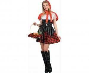 Strój dla dorosłych Niegrzeczny Czerwony Kapturek  rozm. S