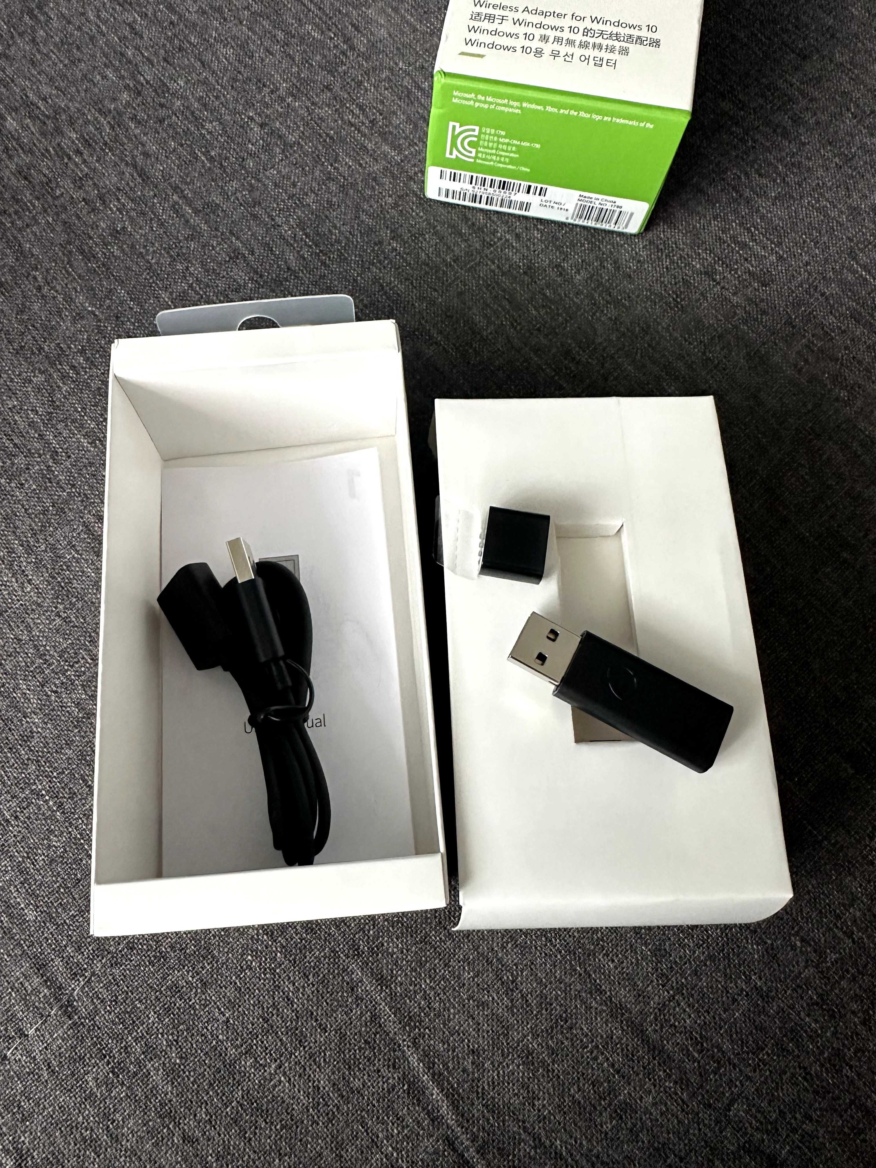 Ресивер беспроводной адаптер геймпада Xbox ONE XS для Windows 10 PC ПК
