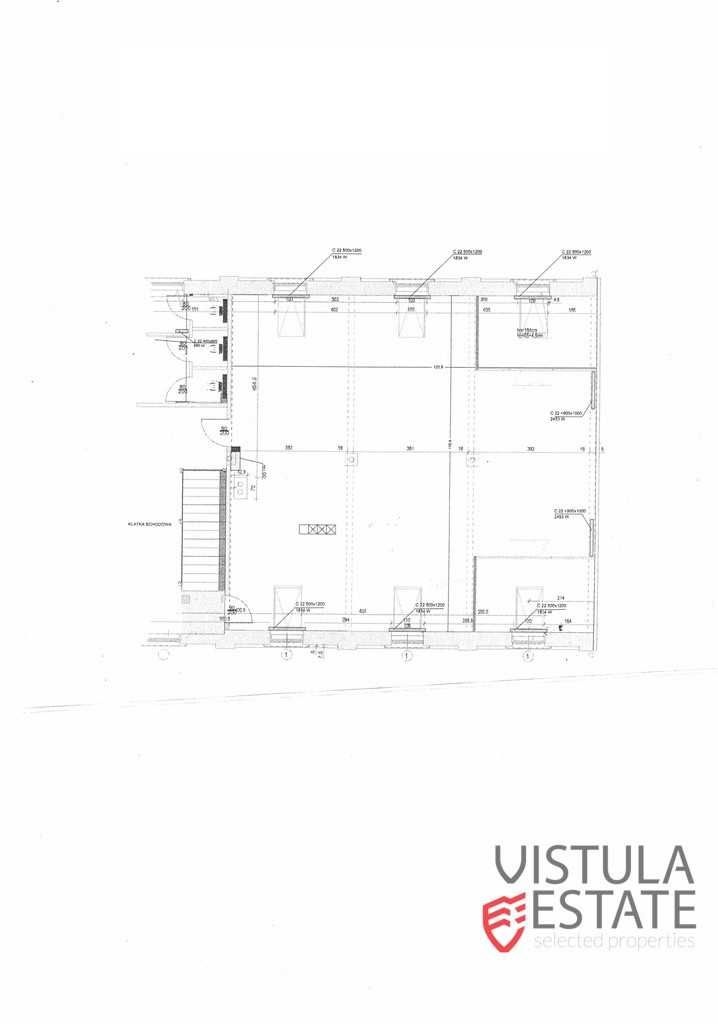 Lokal biurowy al. 29 listopada 132 m2
