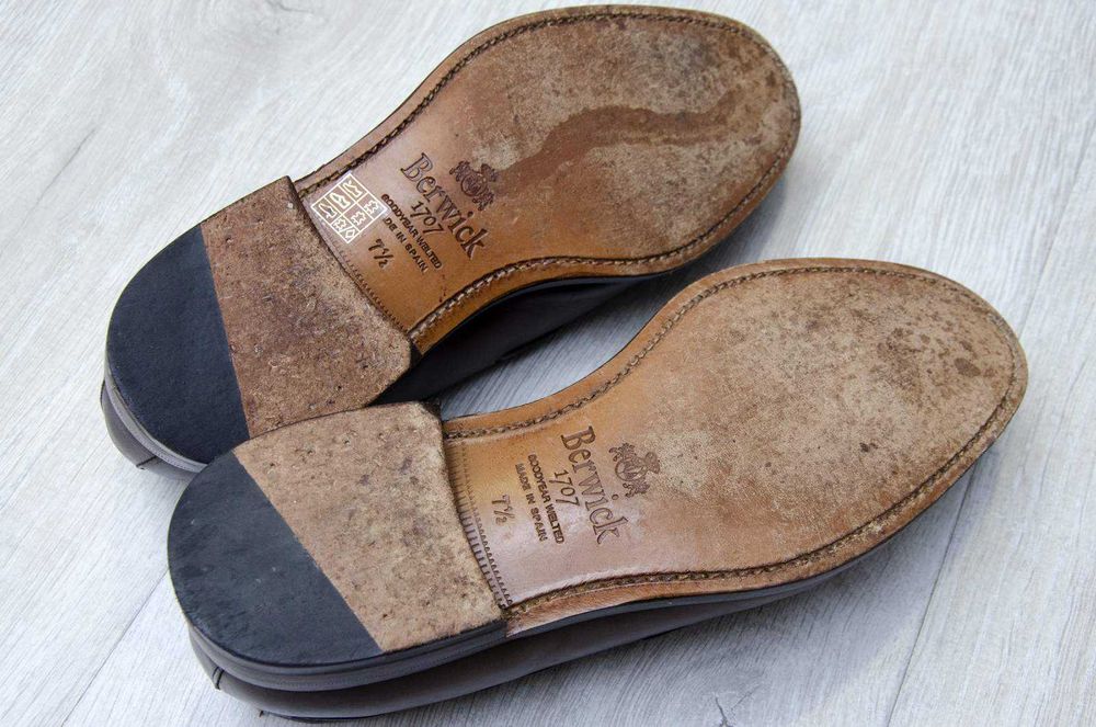 Лофери Berwick 8491-KP10 Cordovan Red Brown. Устілка 27,5 см