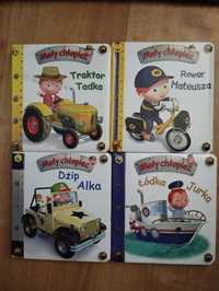 Mały chłopiec zestaw książeczek dla dziecka Traktor Tadka