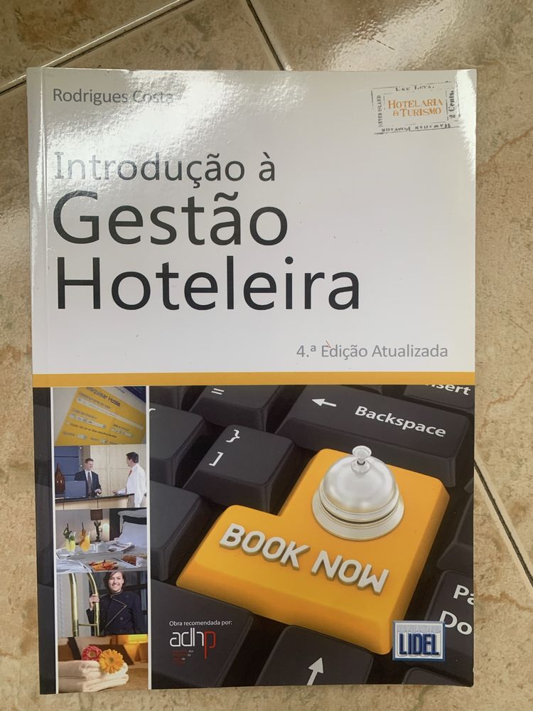 Livro Introdução à Gestão Hoteleira, novo