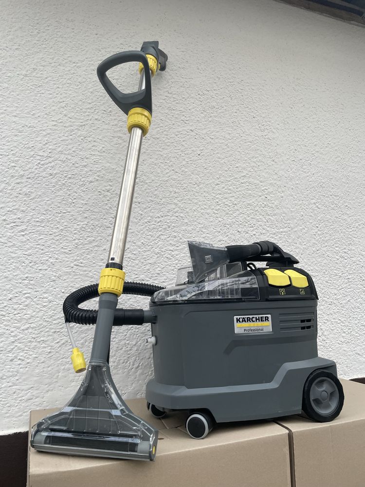 Оренда пилососа для хімчистки та пароочисника Karcher