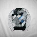 Desigual Atypical Wear patchwork sweter M