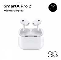 Беспроводные Bluetooth-наушники SmartX Pro 2 Premium вакуумные, белые