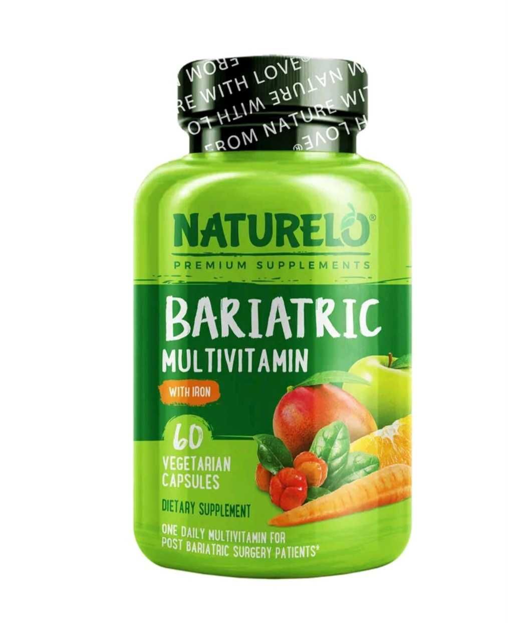 Бариатрические мультивитамины Naturelo bariatric США  оригинал