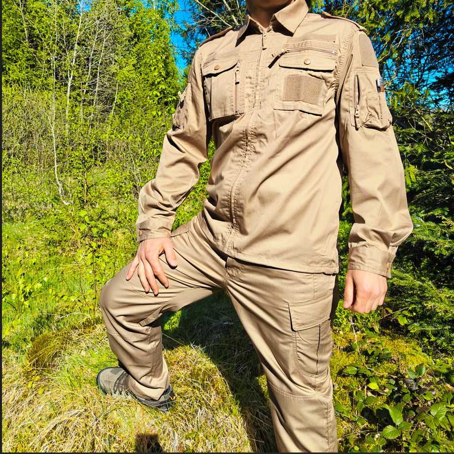 військова форма чоловічий тактичний костюм  койот софт шел softshell