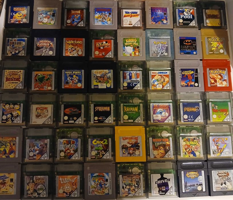 Jogos gameboy color ORIGINAIS