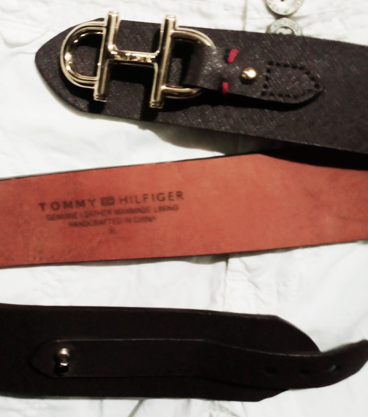 Tommy Hilfiger damski pasek Heather długość 100 cm.,