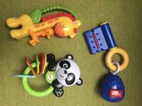 Zabawki dla niemowla fisher price i chico