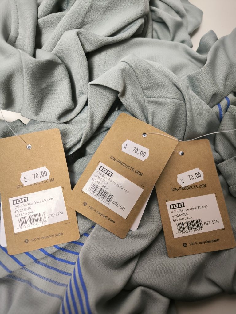 Nowa męska koszulka na rower ION rozmiar M / L / XL