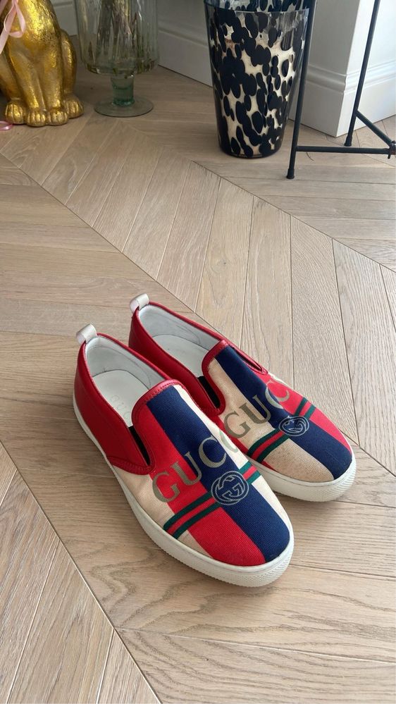 Buty espadryle gucci