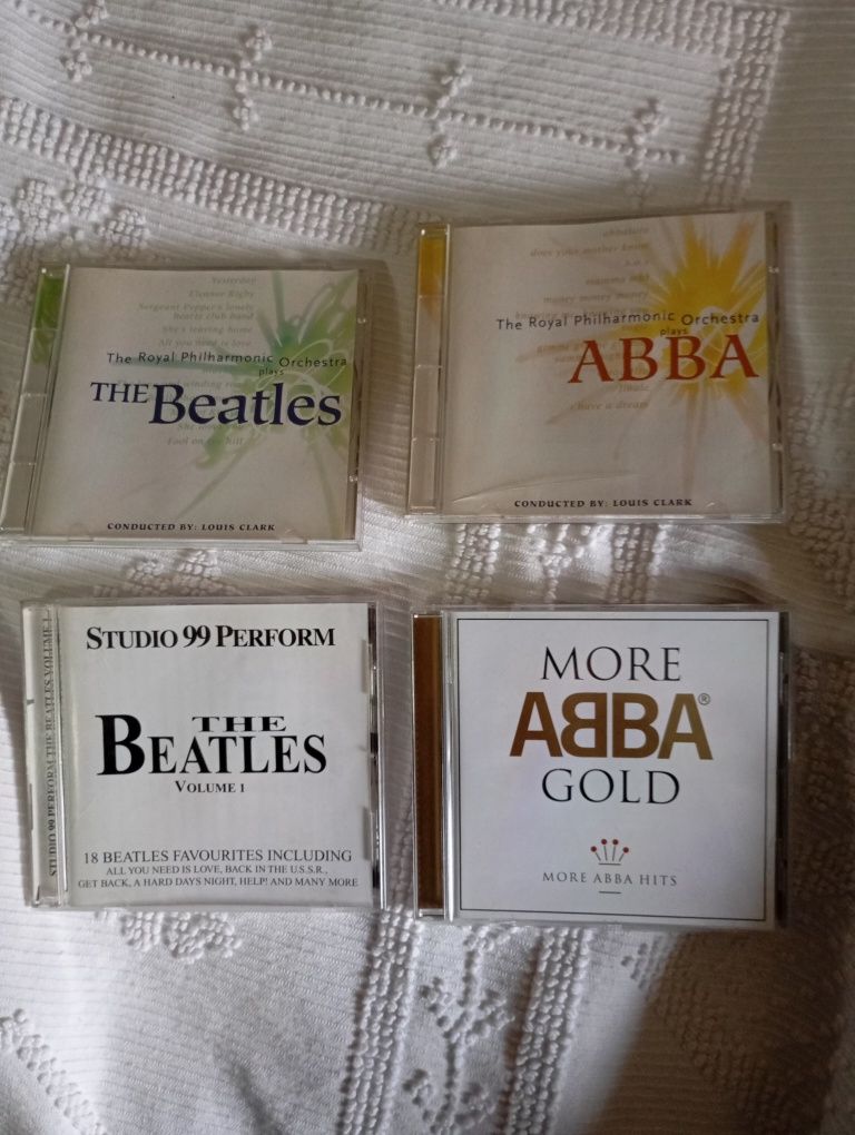 10€ negociável a unidade dvds originais dos BEATTIES e dos ABBA , entr