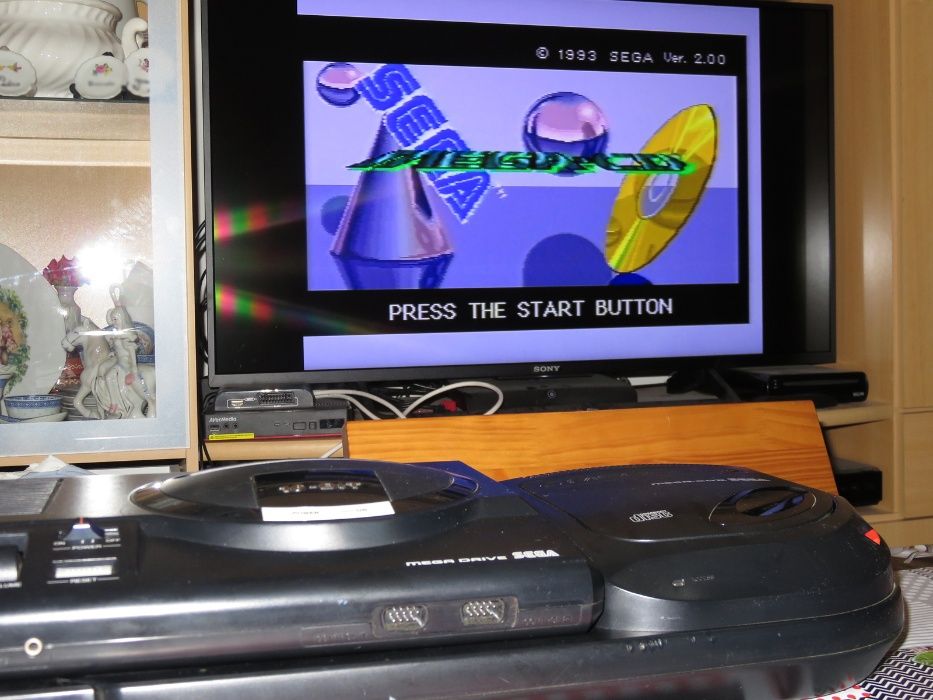 Sega Mega CD 2 + Mega Drive 1 completas