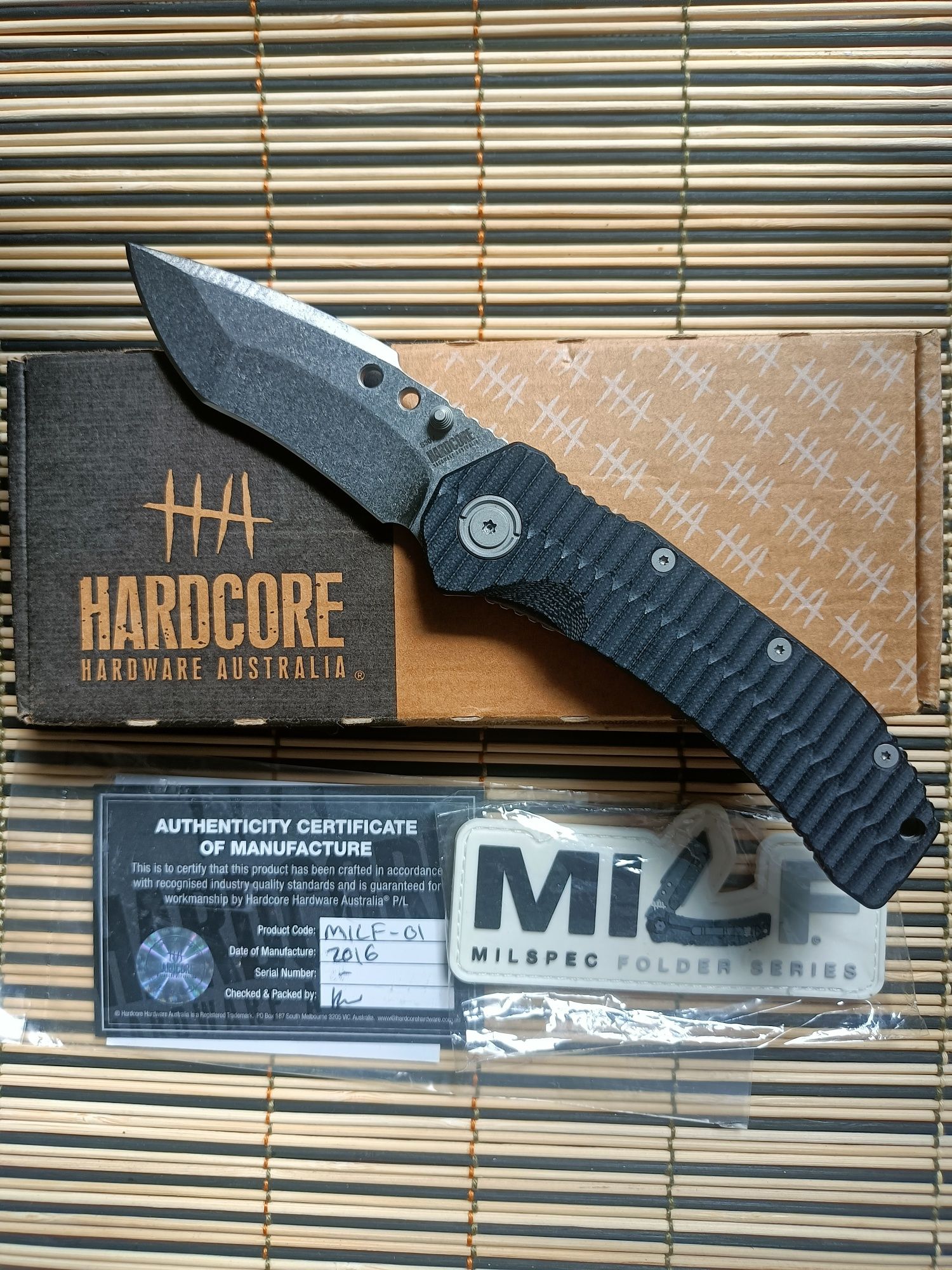 Hardcore Hardware MILF-01  S30v