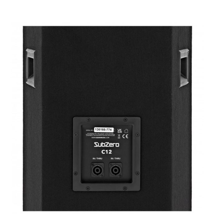 2x SubZero C12 Passive Carpet PA Speaker