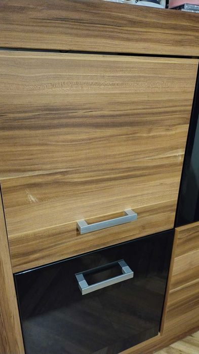 komplet mebli BRW Black Red White zestaw do salonu