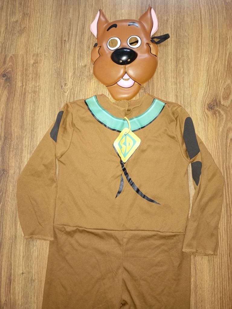 Strój przebranie Scooby Doo roz.4-5 lat
