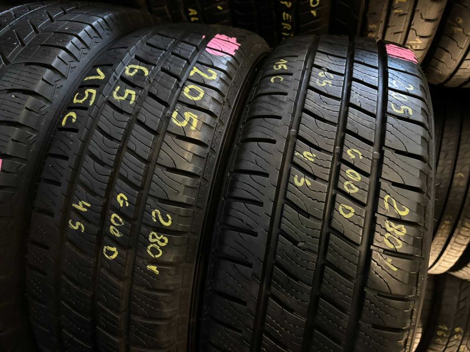 2X OPONY BUS 205/65R15C 102/100T Goodyear Cargo Vector 2 9.3MM CAŁE!