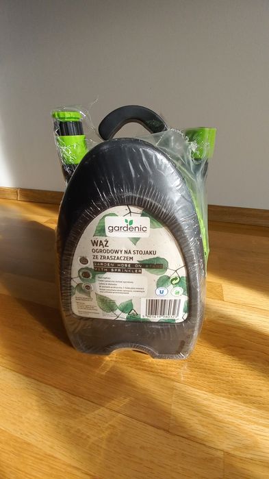 Wąż ogrodowy rozciągliwy 5-15m zraszacz