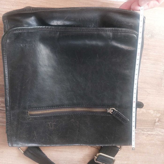 Torba listonoszka Wojas skora