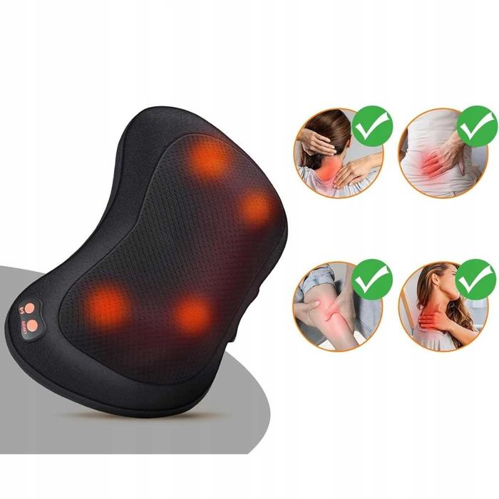Brelley Shiatsu masażer karku ramion pleców obrotowe kule
