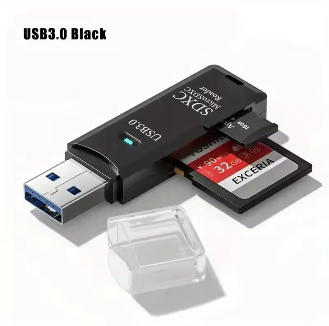 Pen leitor de cartões de memória USB 3.0
