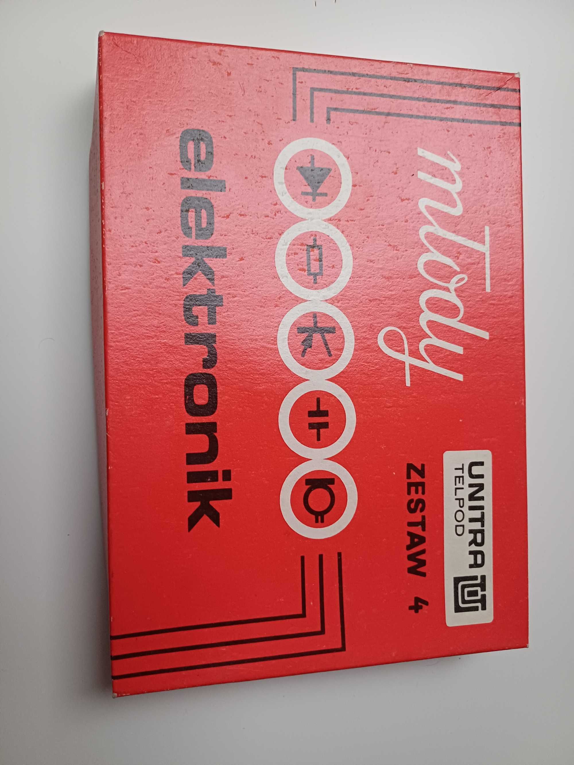 Unitra  TELPOD młody elektronik Zestaw 4 z PRL