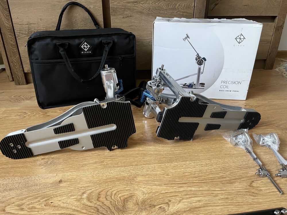 ! Jak Nowa ! Dixon Precision Coil PP-PCPD stopa podwójna twin perkusja