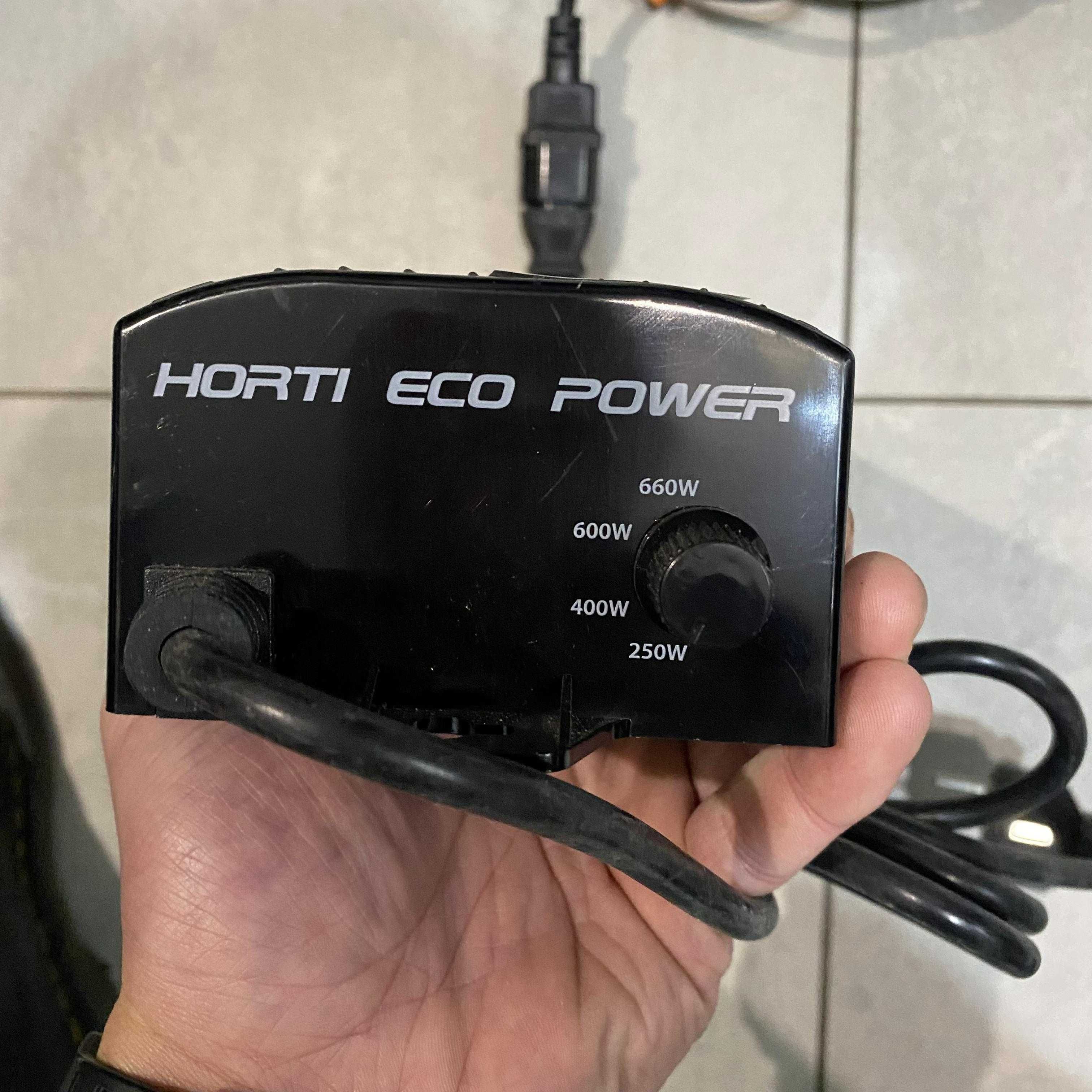 Zestaw Lampa do uprawy roślin 600w + Zasilacz Horti Eco Power