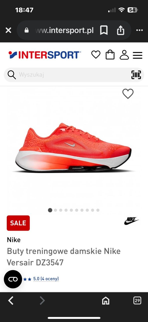 Buty Nike damskie 37.5