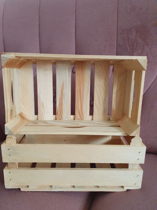 Skrzynka drewniana, box prezentowy, pudełko 20×34×15 cm