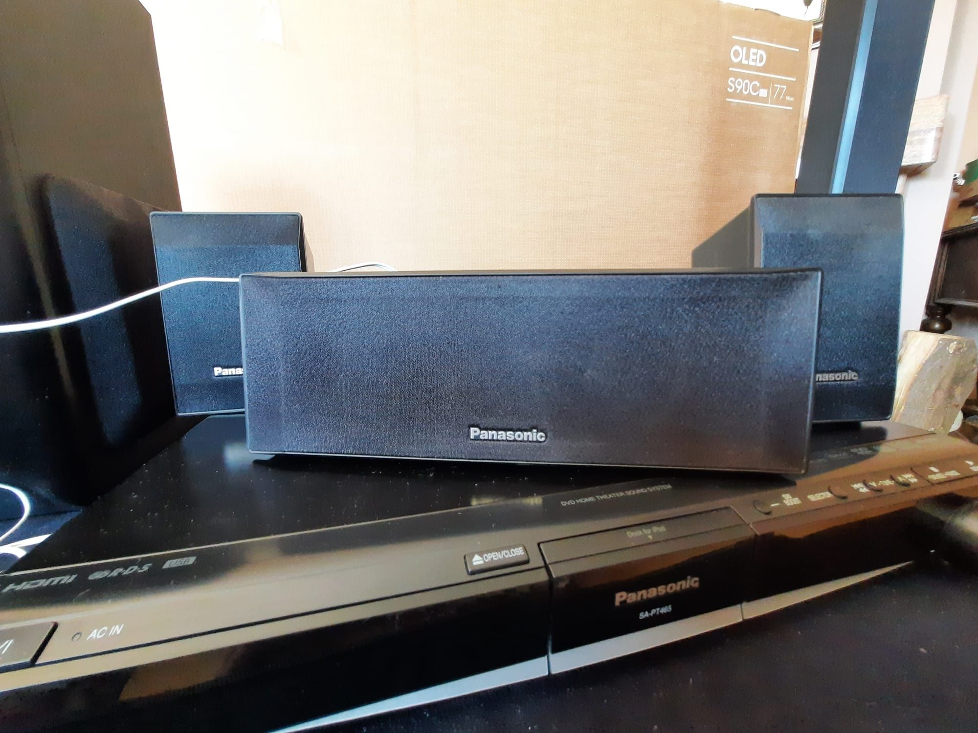 Soundbar Panasonic SC-PT464 - Zestaw Kina Domowego - Głośniki