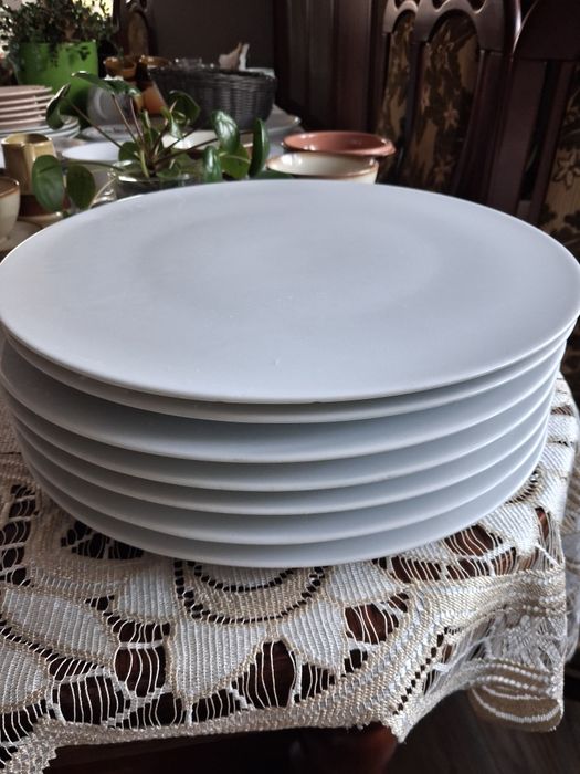 Duże talerze fine royal porcelain studio collection Karolina