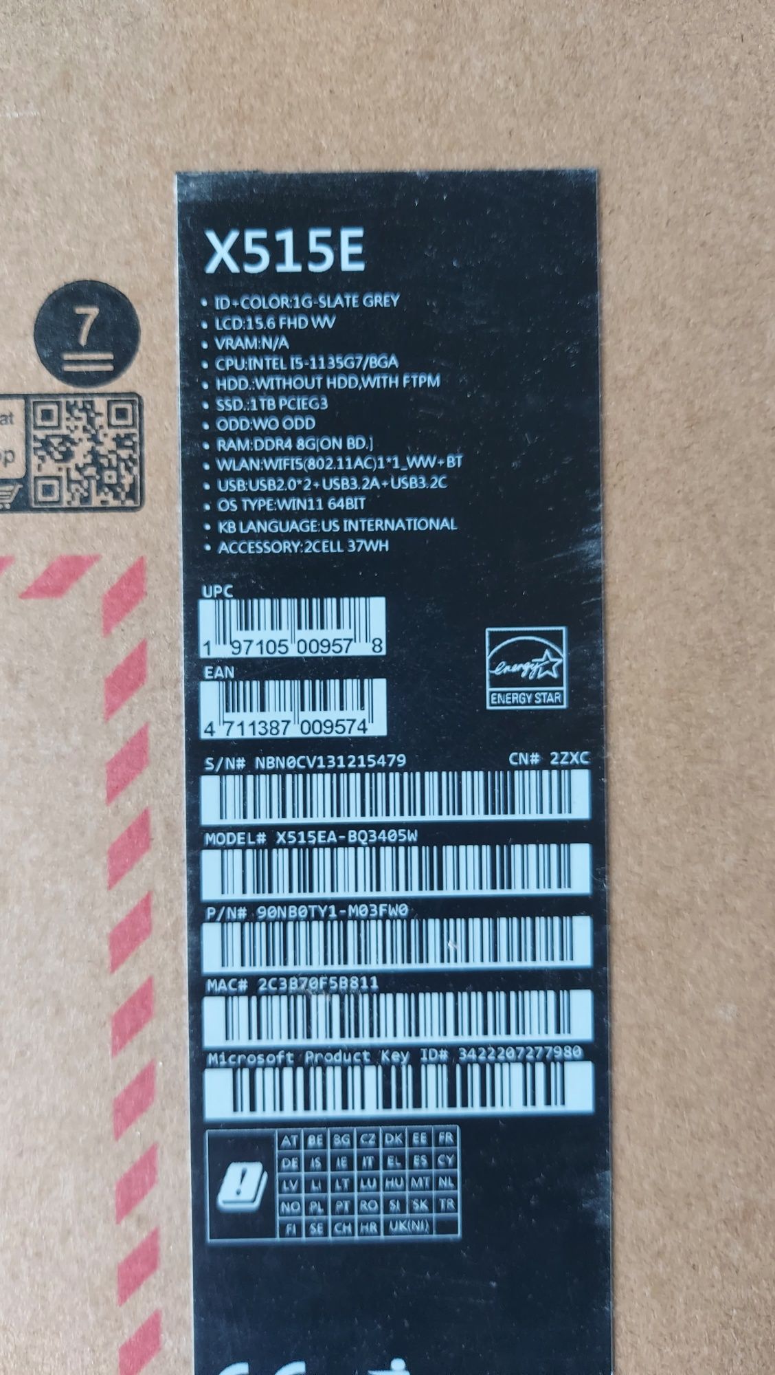 Laptop asus  nowy