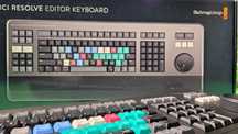 Blackmagic DaVinci Resolve Editor Keyboard