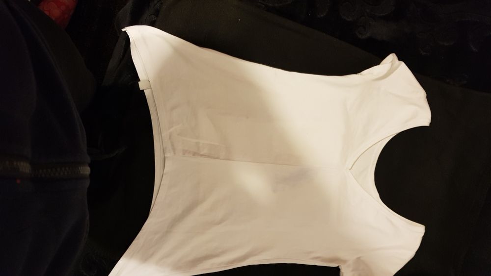 T-shirt,bluzka damska biała