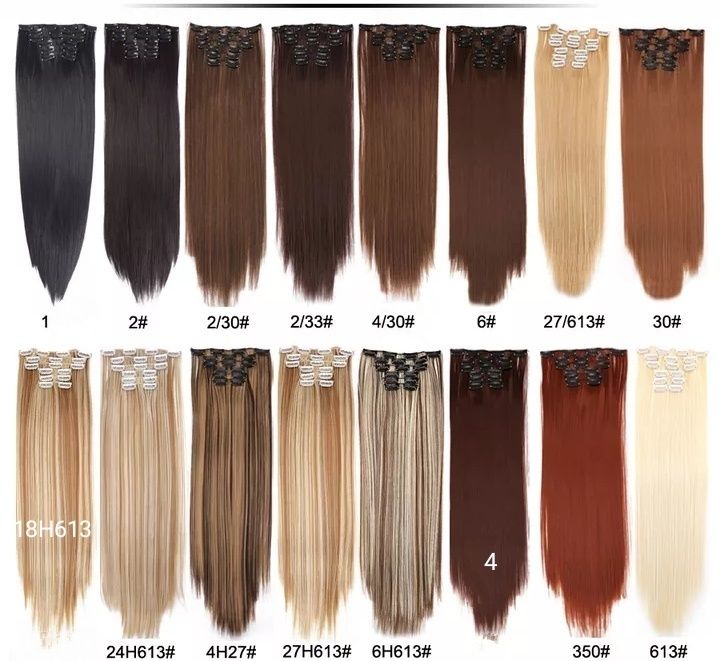 Акція Волосся накладне треси пряді накладний хвіст шиньон накладка