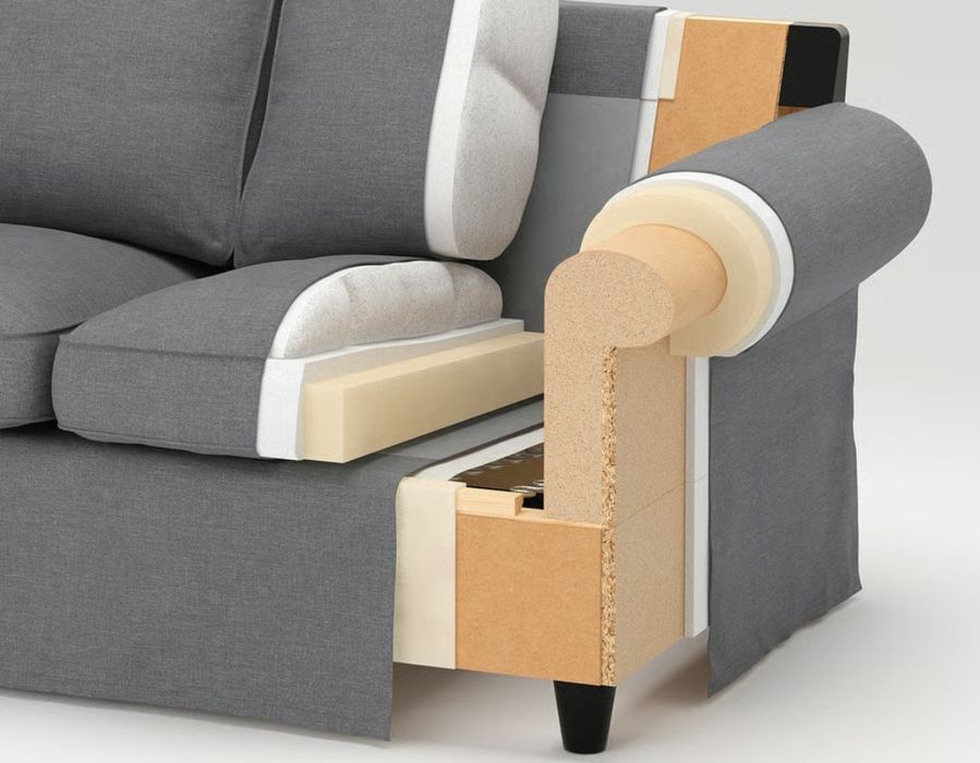 Nowa 1/2 Ceny Sofa Ektorp z Ikea z wymiennym pokryciem