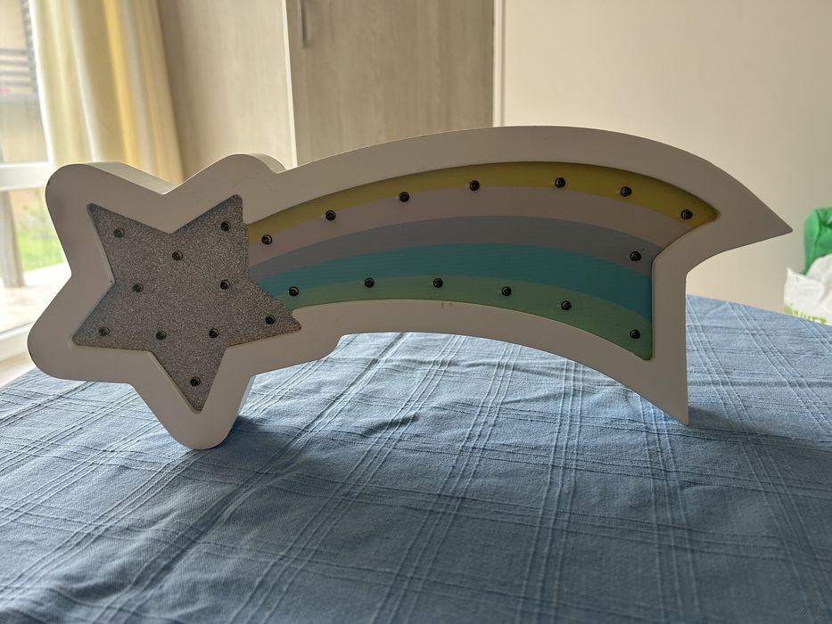 Ночник детский горит от батарейки