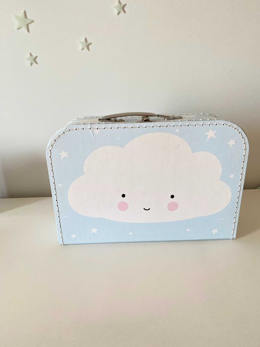 Mala de Cartão Infantil – Nuvem