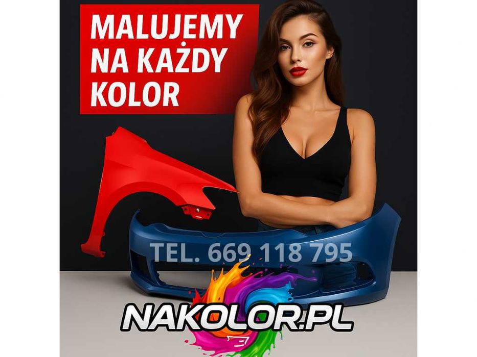 Zderzaki Lexus Mitsubishi Dacia każdy kolor, wszystkie modele, wysyłka