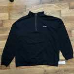 Оригінал | Чоловіча чорна кофта 1/3 zip Calvin Klein