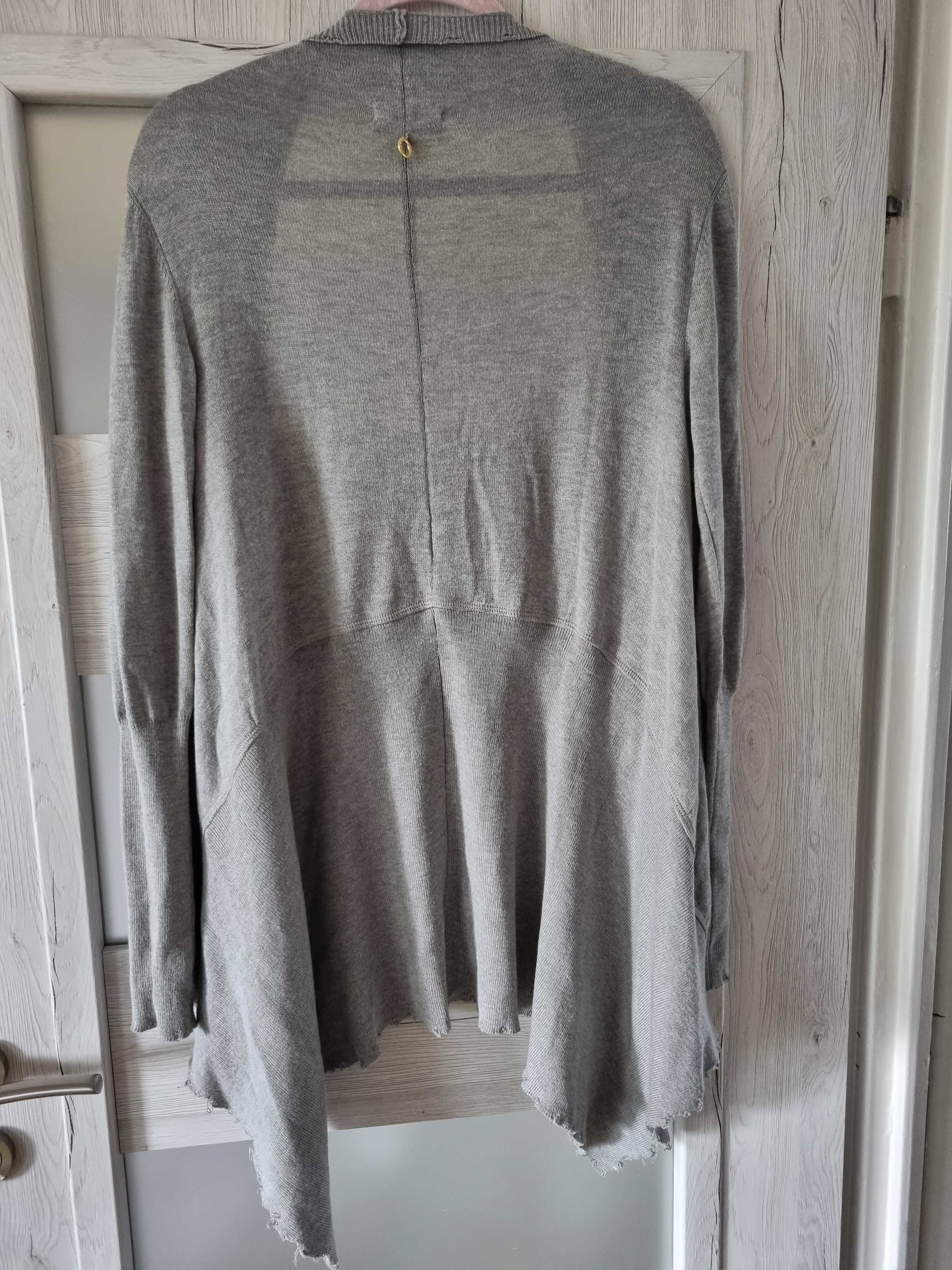 Sweter narzutka cocomore UNI szary