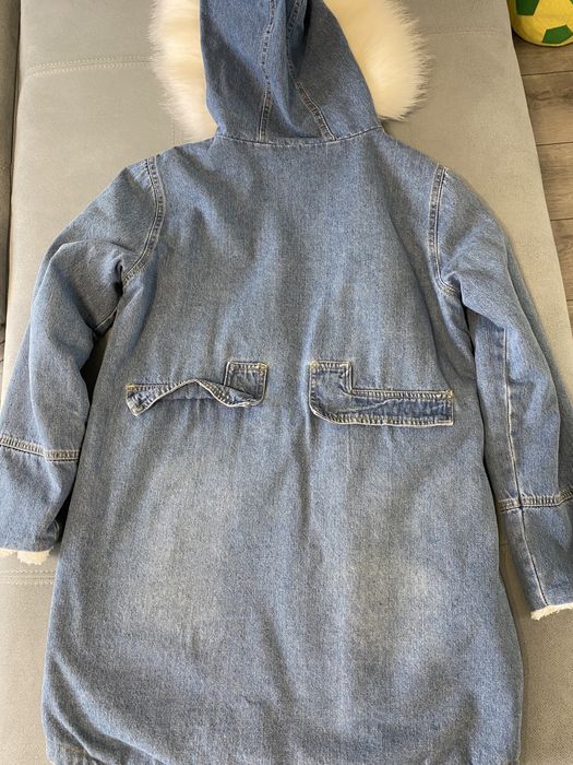 Куртка джинсова з утепленням