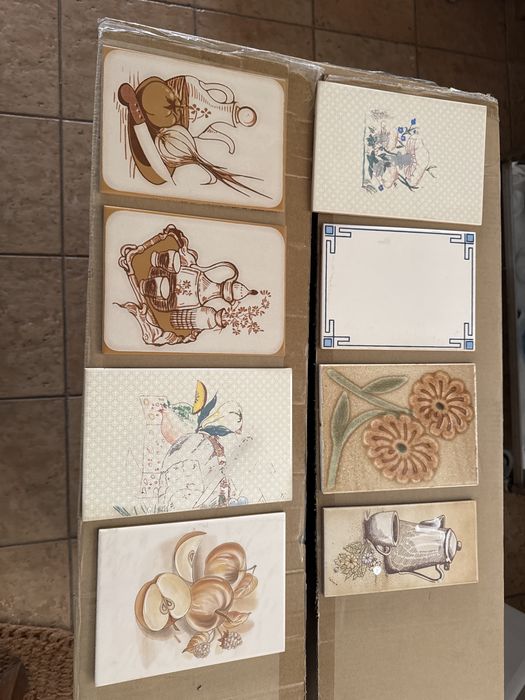 Conjunto 8  Azulejos para Decoração de cozinha