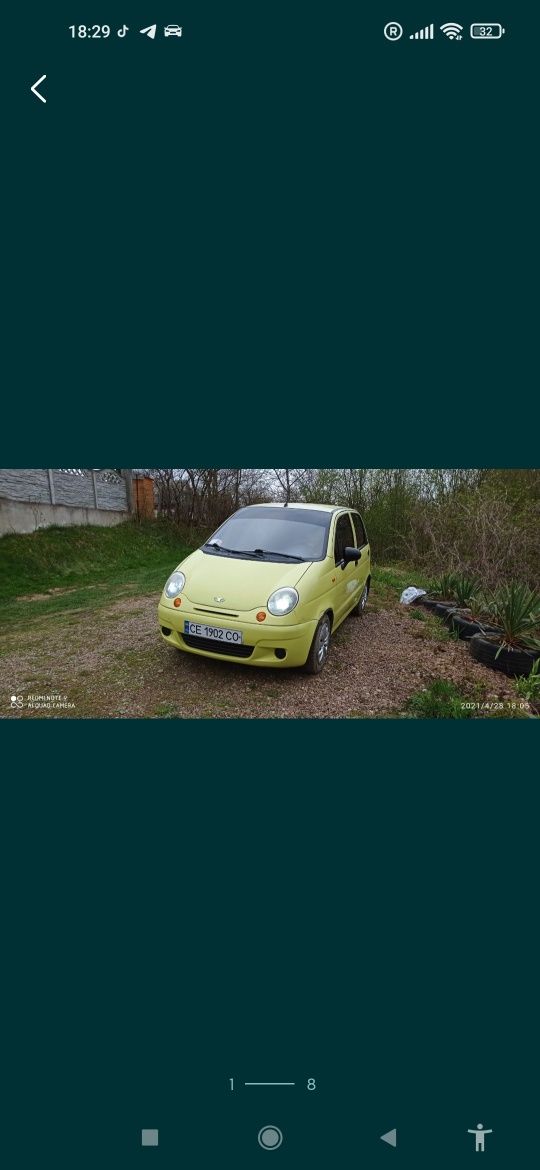 Дек Матиз  Matiz 2007 AC