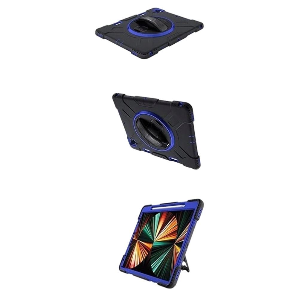 Pancerne Etui z Podstawką do iPad Pro 12,9 5/4/3 2021/2020/2018 Czarne