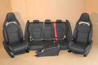 Fotele komplet RECARO WENTYLOWANE Mercedes C-klasa W 205 63 AMG