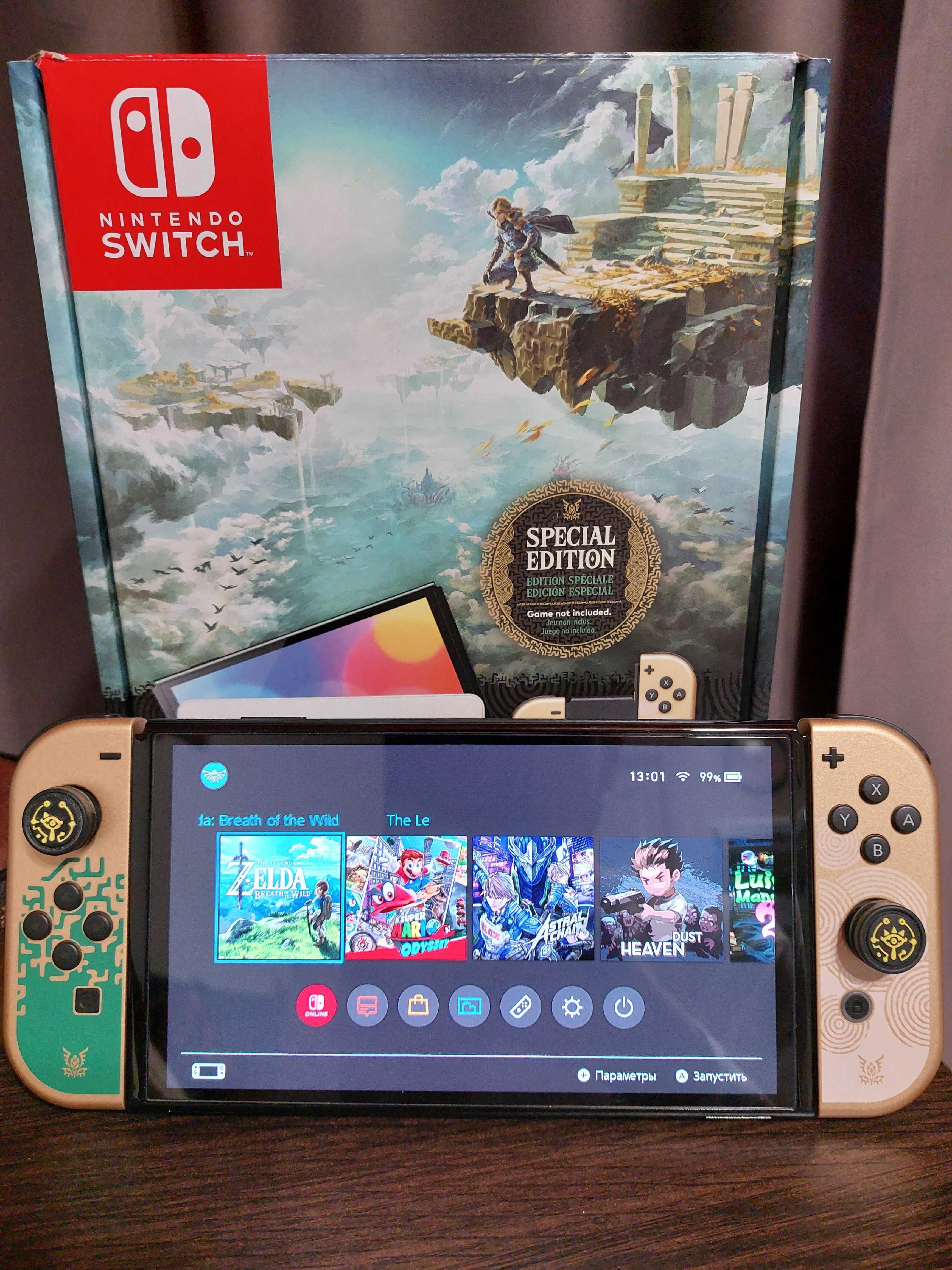 Nintendo switch Oled The Legend of Zelda: Tears of the Kingdom Edition